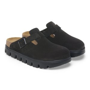 Boston Chunky | Suede | Black