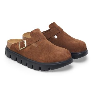 Boston Chunky | Suede | Dark Tea